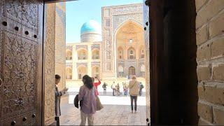 Best views of Kalon Minaret, Kalon Masjid and Mir Arab Madrasah| Historical places of Bukhara