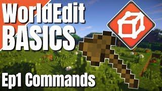 How to Use WorldEdit in Minecraft: Minecraft WorldEdit Basic Commands Part 1