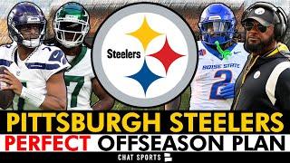 The PERFECT Steelers 2025 Offseason | 1 Blockbuster Trade, NFL Free Agency Targets & Mock Draft