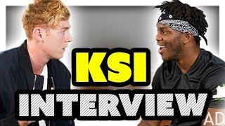 KSI V LOGAN PAUL FIGHT INTERVIEW
