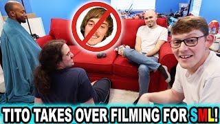 TITO TAKES OVER FILMING FOR SML!
