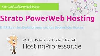 Strato Webhosting Test und Erfahrungen