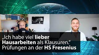 Norman über die Prüfungsformen an der Hochschule Fresenius – wenig Klausuren im Fernstudium