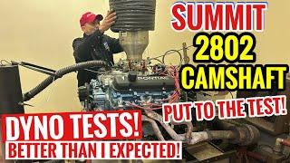 Dyno Testing a Summit 2802 Camshaft 400 Pontiac - Better than we expected! What are your thoughts?