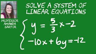 Solve a System of Linear Equations