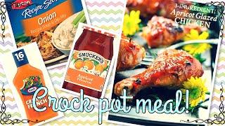 CROCK POT APRICOT CHICKEN