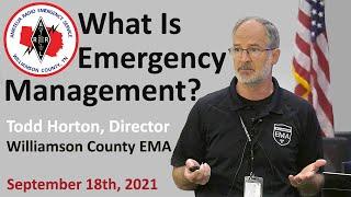 What is Emergency Management?