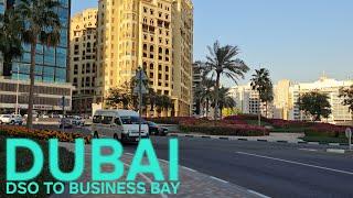 DUBAI SCENIC BUS RIDE: Dubai Silicon Oasis to Business Bay Bus Station (1.12.25: 4K-UHD)