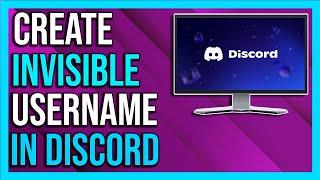 How To Make Your Username & Server Name Invisible on Discord 2024  [Full Guide]