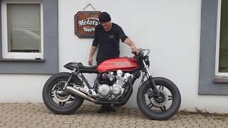 Cafe Racer Honda cb 900 Boldor by motors work, first start ! ;) www.motorswork.eu