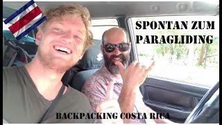 Local Guy nimmt mich mit zum Paragliden | Backpacking Costa Rica