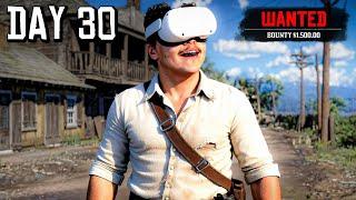I Spent 100 Days Living In RDR 2!