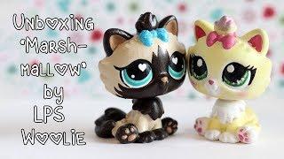 Unboxing "Marshmallow" LPS Custom Kitty by LPS Woolie