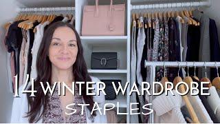 WINTER CAPSULE WARDROBE | 14 Clothing Staples You Need In Winter