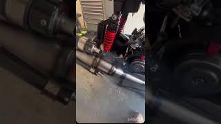 Twin Exhaust 250cc Gilera Runner 2 stroke  #fyp #youtube #viral #youtubeshorts