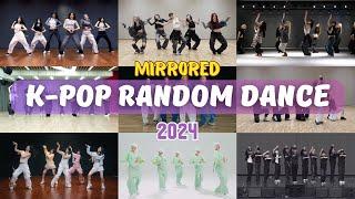 [MIRRORED] K-POP RANDOM DANCE CHALLENGE | 2024 ver.