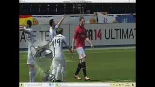 manchester united vs real madrid champions league FIFA 2014 second half