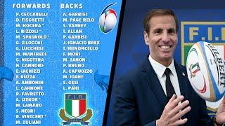 ITALY 6 Nations 2024 Squad Announcement - Reaction, Thoughts and Starting 15 vs England?