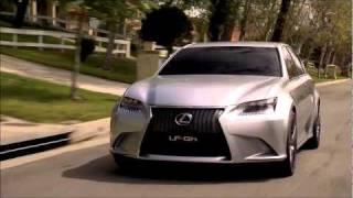 Lexus LF-Gh Hybrid Concept in motion