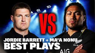 TOP plays from All Blacks Centres Ma'a Nonu & Jordie Barrett | The ULTIMATE compilation 