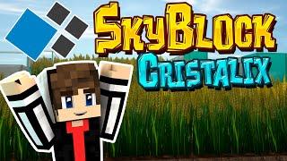 Cristalix SkyBlock - Остров с Подписчиками #1| Майнкрафт Скайблок Кристаликс