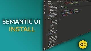 Semantic UI install