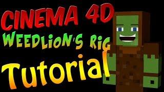 Cinema 4D: How to Change your Skin with Weedlion's Minecraft Rig