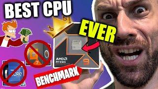  9950X vs 7800X3D vs 14900KS MAX OC BENCHMARKS 