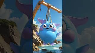  Blobfish Evolution: Tiny Pet to Giant Legend! #Blobfish #fishing #FishAI #shorts