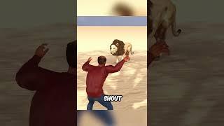 How to Survive a Lion Attack  #shorts #lion #facts #wildlife