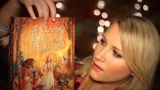 Bedtime Fairy Tales 2 - Binaural ASMR - Soft Spoken/Whisper, Reading, Page Turning, Tapping