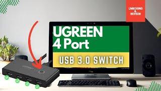 UGREEN 4 Port USB 3.0 Switch - Unboxing & Review