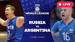 Russia v Argentina - Group 1: 2017 FIVB Volleyball World League