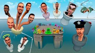  FLATWATER NEW HYDRA SKIBIDI TOILET FAMILY PART 4 SPARTAN KICKING AND MEGA PUNCH in Garry's Mod !