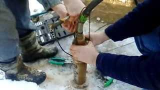 Ремонт насоса Sprut  модель 4S QGD1.2-50-0.37﻿ /Repair of pump of Sprut