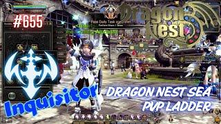 #655 Inquisitor With Skill Build Preview PVP Ladder ~ Dragon Nest SEA