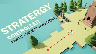 Unreal Engine 5 - Strategy Game Controller #2 - Select and Move Characters