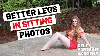 How To Make Legs Look Better In Sitting Photos (Photo Shoot Tips For Influencers)