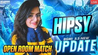 BGMI ROOM Live | BGMI Live TAMIL GIRL GAMER with FACECAM | Pubg Live Tamil || THE HIPSY