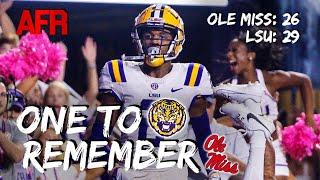 REACTION: LSU 29, Ole Miss 26 | Tigers Path To Playoffs CRYSTAL CLEAR!!!