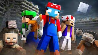 Surviving a ZOMBIE APOCALYPSE in Minecraft...