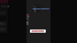 Easy Tree with this Free Add-on in Blender 3.0  #shorts #blender #tutorial #blendertutorial