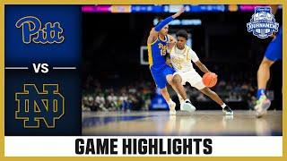 Pitt vs. Notre Dame Game Highlights | 2025 T. Rowe Price ACC Men's Basketball Tournament