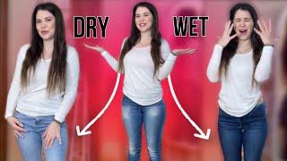 Try On Jeans: How They Change? | Weather Conditions Test