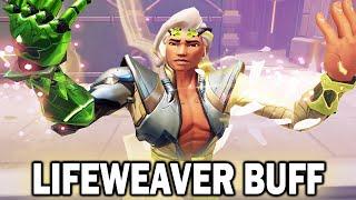 THE #1 LIFEWEAVER TESTS THE NEW BUFF - Overwatch 2