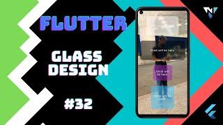 @Google #Flutter Tutorial for Beginners #32: Fun with Glass Design in Flutter