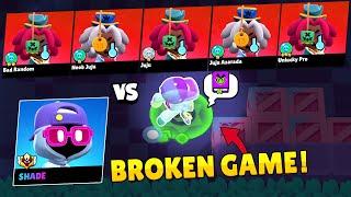 NEW OP BRAWLER SHADE BROKEN ALL GAME  Brawl Stars 2024 Funny Moments, Fails, Wins ep.1566