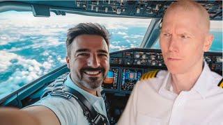 Worst Airline Pilot Attitude Caught on Camera