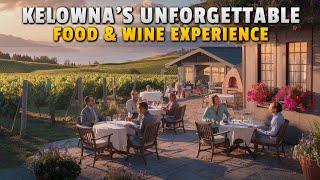 Kelowna's Unforgettable Food & Wine Experience Awaits (Don't Miss Out!)