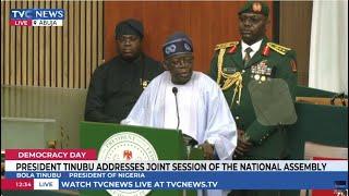 FULL SPEECH: President Tinubu Addresses Joint Session Of The National Assembly